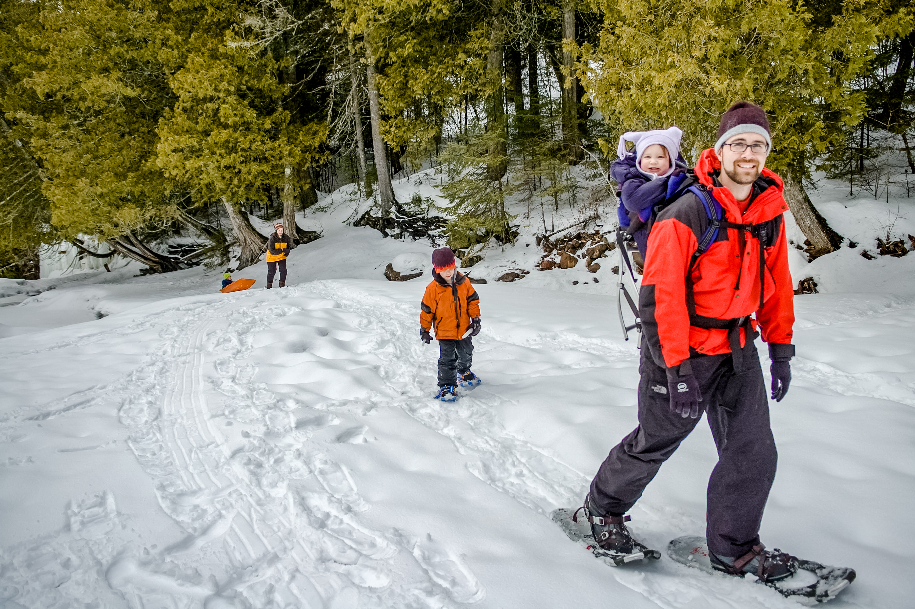 Hiking with a Baby in the Canadian Winter - Kids Who Explore