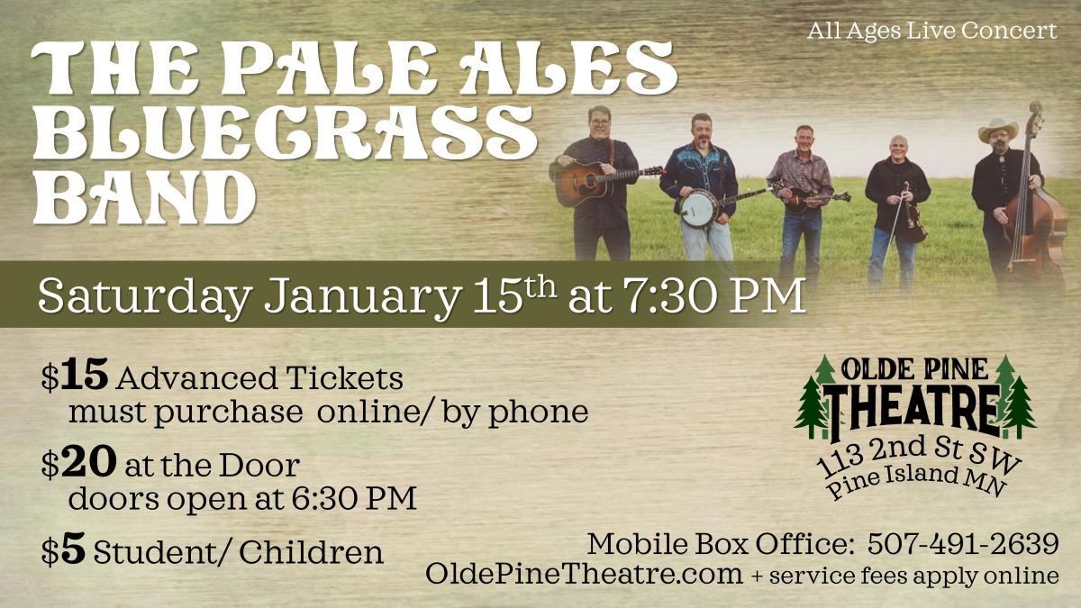 The Pale Ales Bluegrass Band (All Ages Live Concert) | Explore Minnesota