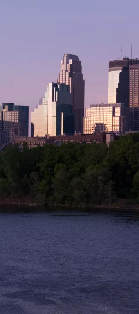 Boom Island Park skyline, Minneapolis