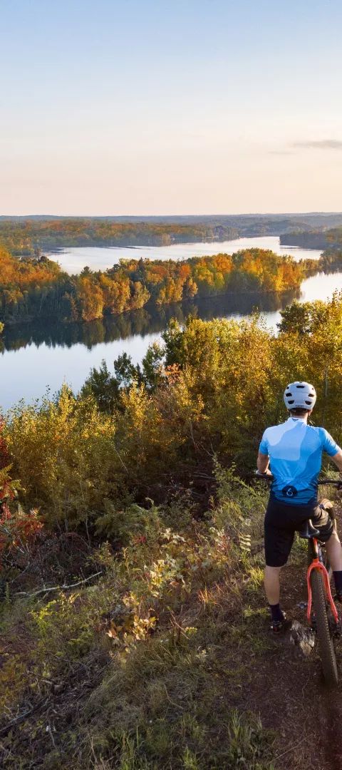 Cuyuna Country State Recreation Area fall edit