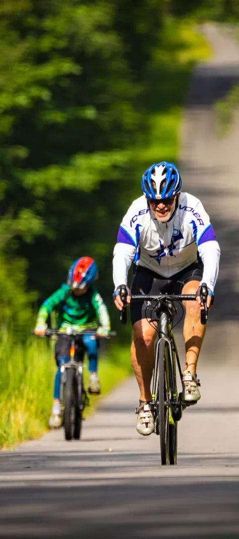 Bikers on the Mesabi Trail