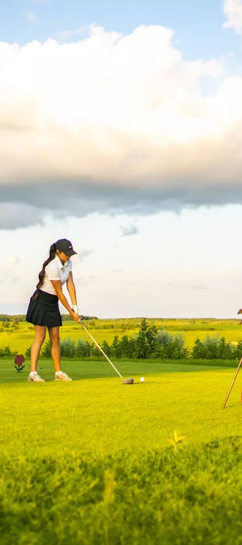 Women Golfing at Wildflower Golf Course