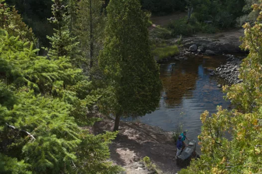 Temperance river outlet state park hiking