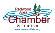 Redwood Area Chamber and Tourism / www.redwoodfalls.org logo