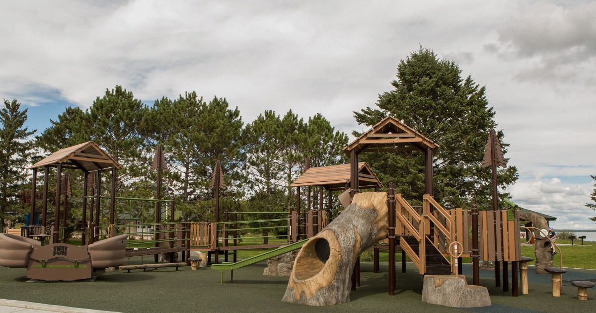 wooden playground near me